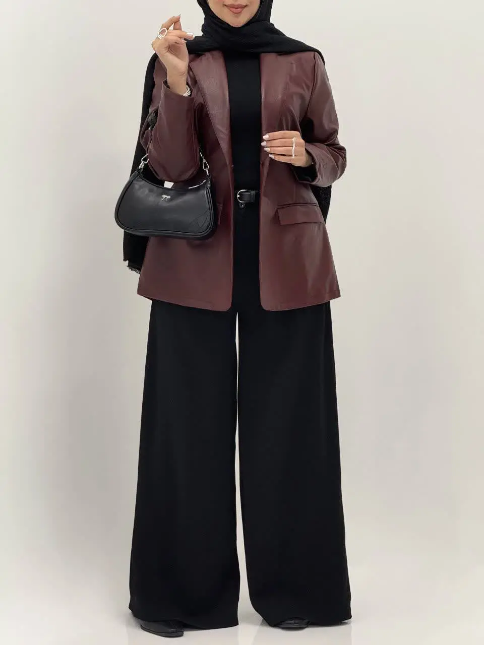 3775-کت چرم امگا